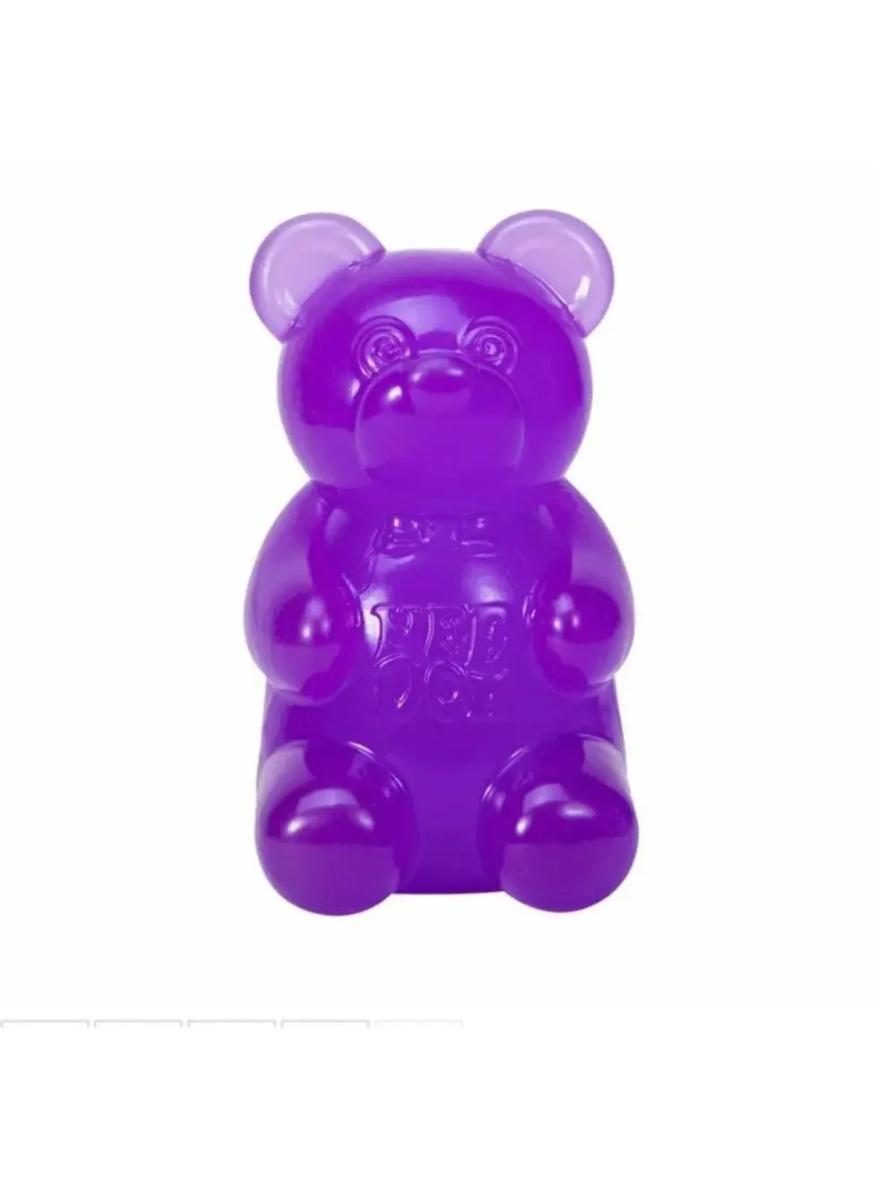 NeeDoh Gummy Bear Purple Fidget Stress Toy Squishy Nee Doh New In Box